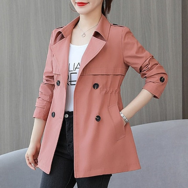 DaisysJacket I Korte Trenchcoat Voor Dames