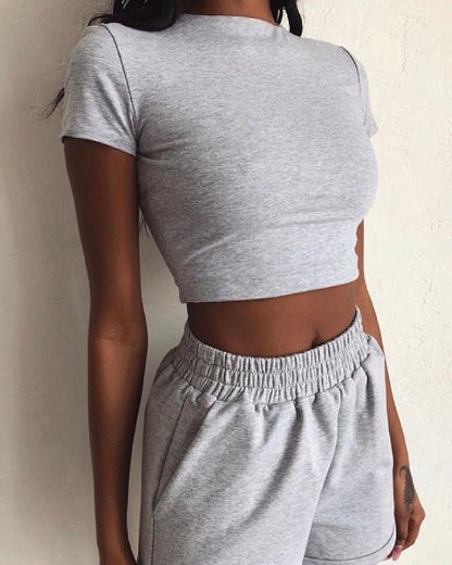 Bonnie – Casual Shorts Set Voor Dames - Stijlvol & Veelzijdig
