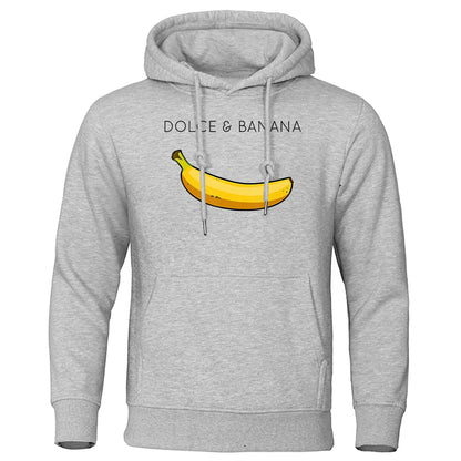 Sharon | Hoodie met bananenprint