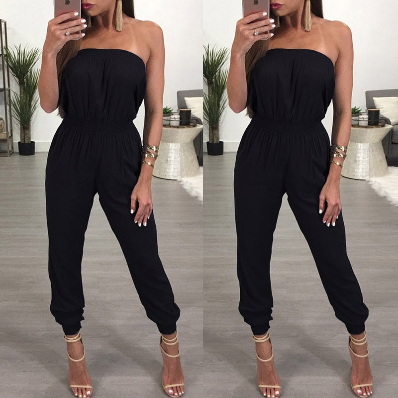 Chantal - Strapless jumpsuit