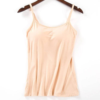 Tanktop met BH | Comfortabel & Fijn