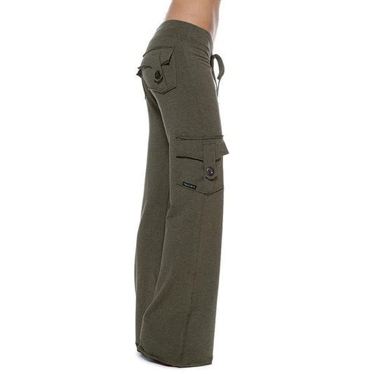 Mischa - Strakke Cargo Broek voor Vrouwen