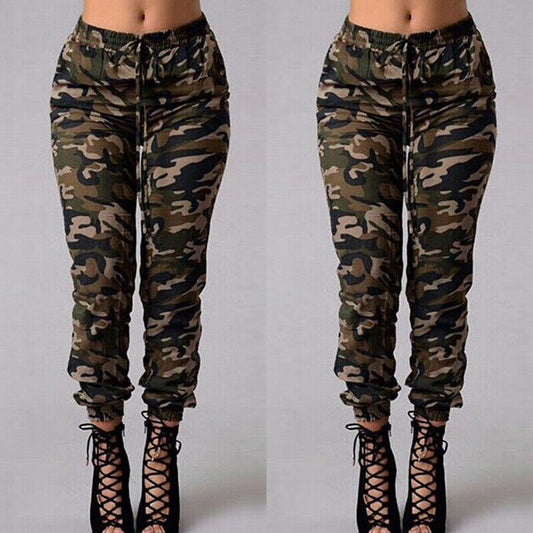 Serafina broek - Comfortabele camouflagebroek voor dames - casual en modieus