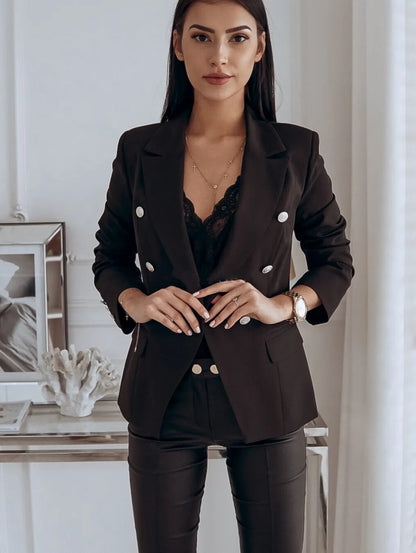 Noémie - Casual blazer met capuchon