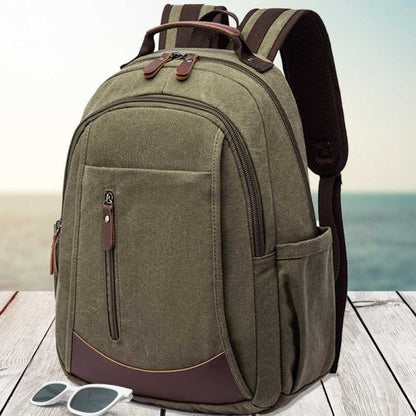 Adventurer Anti-Theft Canvas Reisrugzak