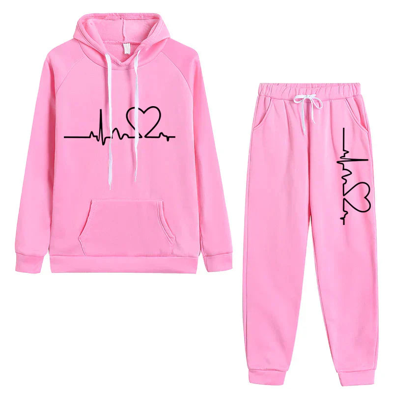 Sharon | Sweatshirts Met Hoodie En Broek Voor Vrouwen Isla