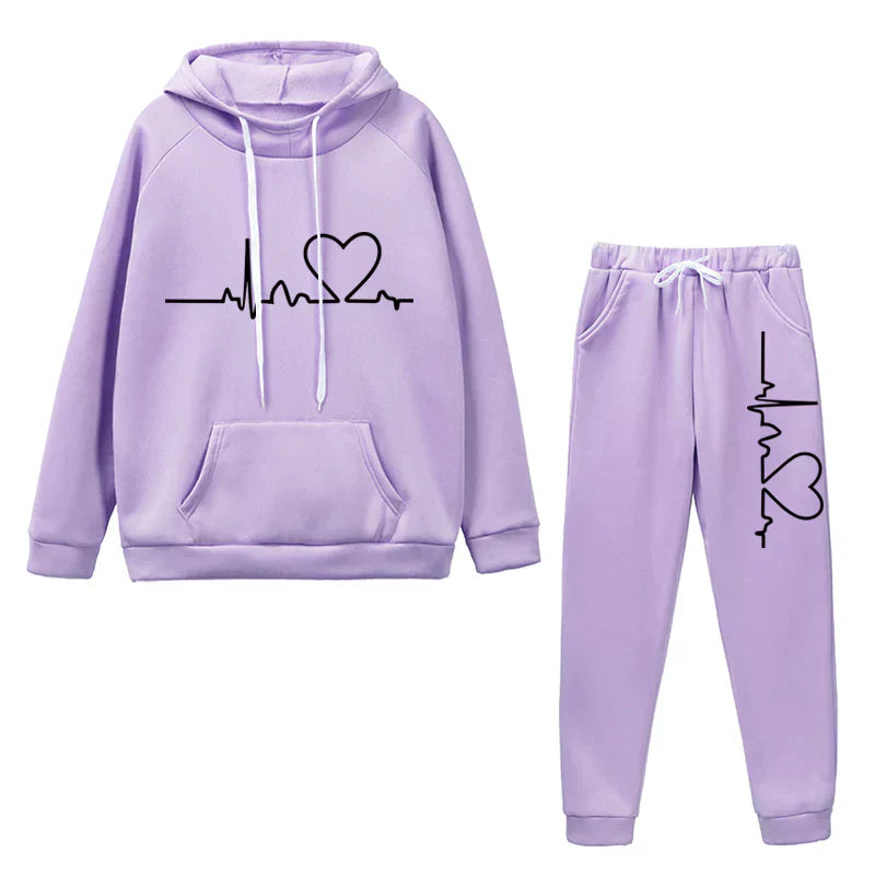 Sharon | Sweatshirts Met Hoodie En Broek Voor Vrouwen Isla