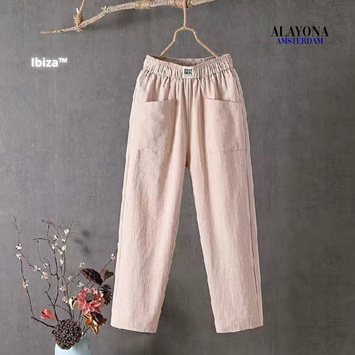 Elegante en veelzijdige zomerbroek