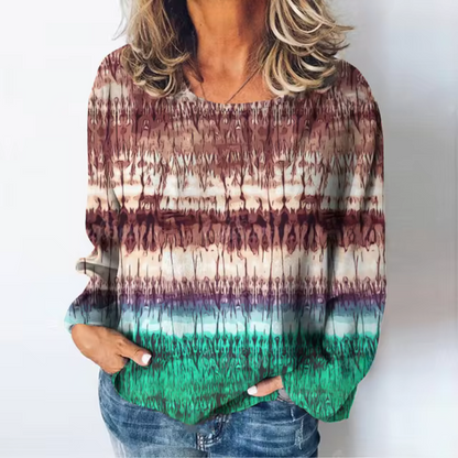 Isabeau - Casual Pullover met kleurverloop