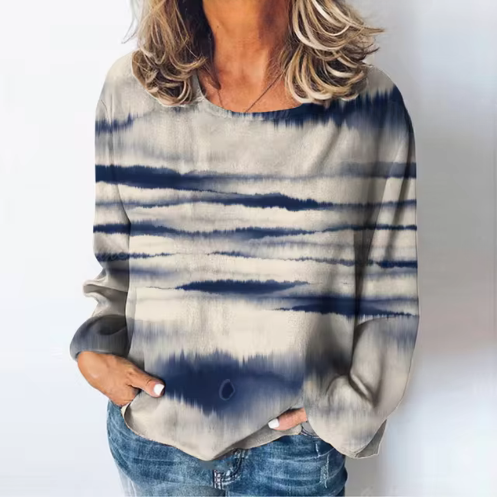 Isabeau - Casual Pullover met kleurverloop