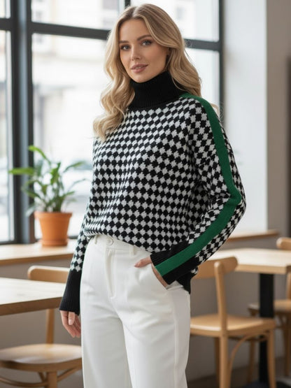 Isabelle Moreau | Dames trui met motief, chique en comfortabel