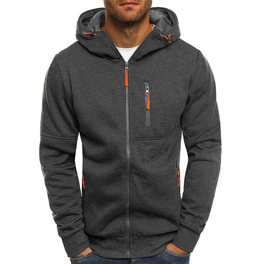 Jacks - heren sweatshirt met capuchon en ritssluiting