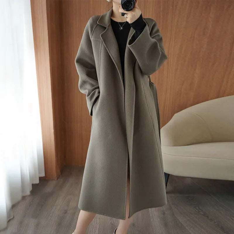 Petronia Mantel | Long Warm Coat for Women