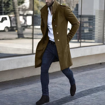 Modieuze trenchcoat voor mannen - Jas