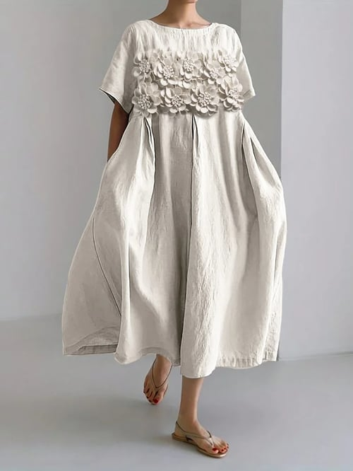 Karina Vrijetijdjurk voor dames met bloemenprint