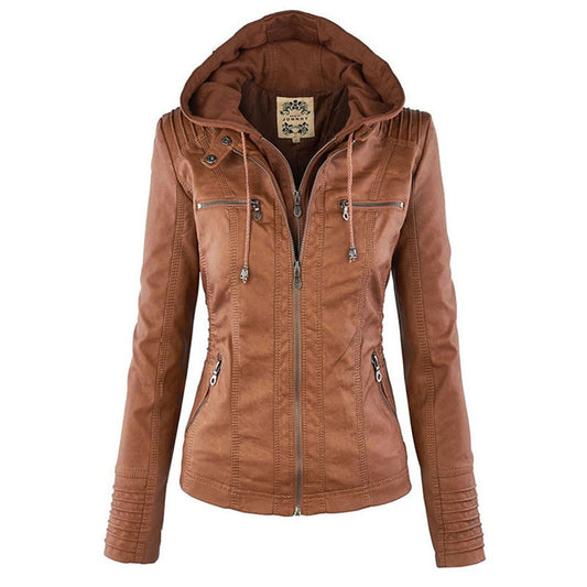 Elisa - trendy vintage hooded jacket