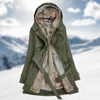 Elegante parka van hoge kwaliteit voor dames