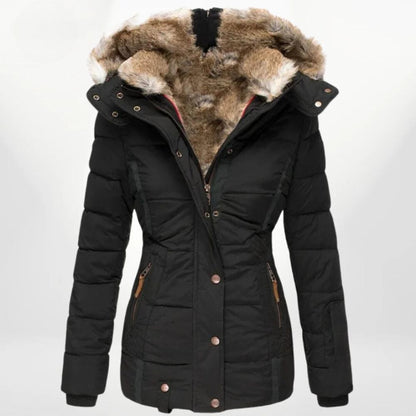 Premium winterjas voor dames - lime