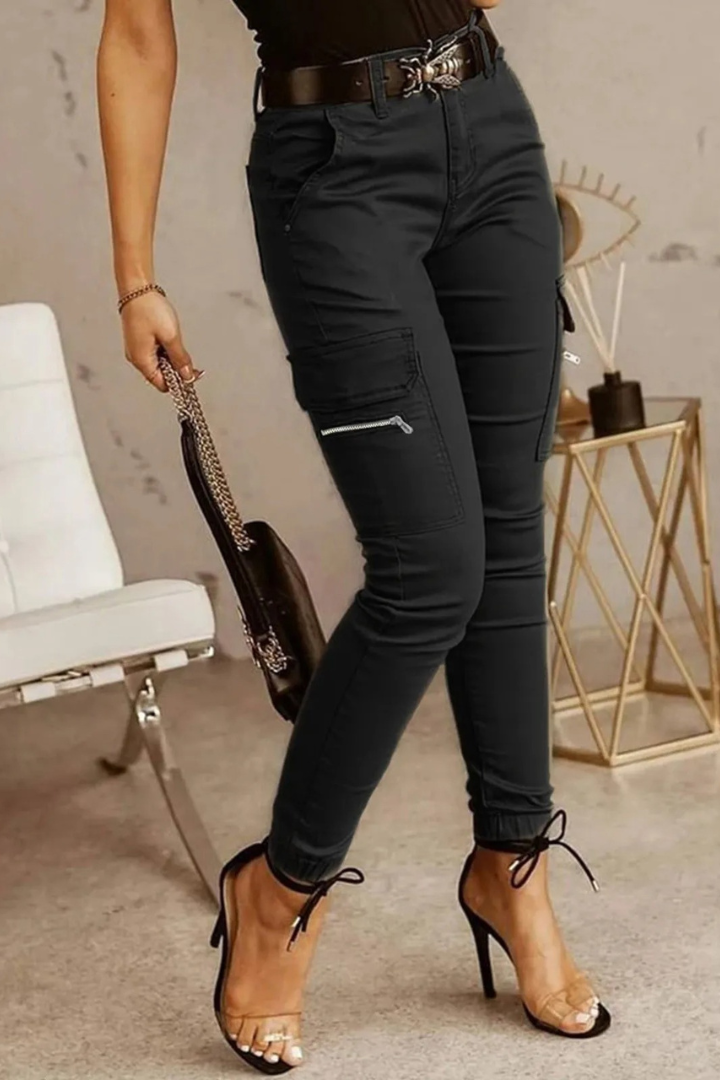 Moderne cargo broek voor dames