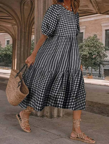 Lattisha Vrouw Casual jurk