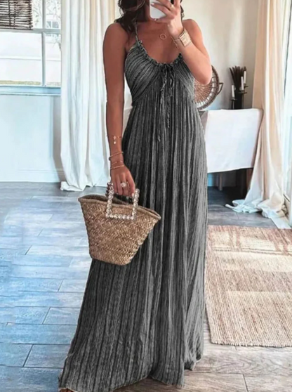 Leilani Halter Maxi Jurk met Bretels