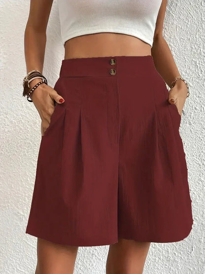 Vrouwenshorts met hoge taille