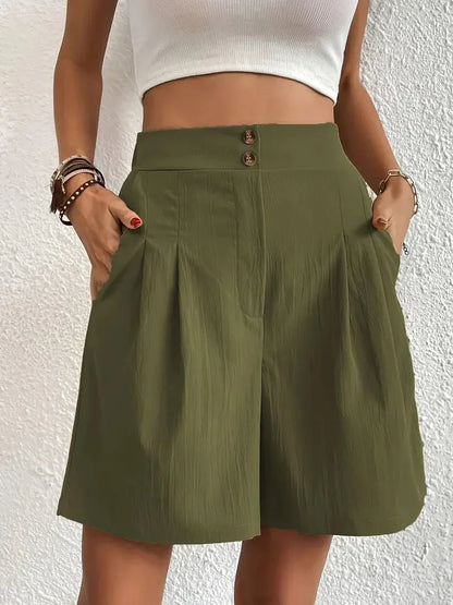Vrouwenshorts met hoge taille