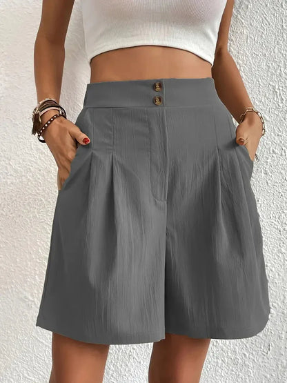 Vrouwenshorts met hoge taille