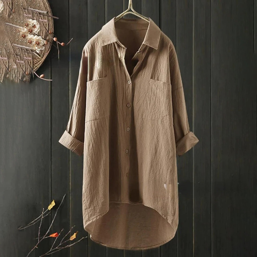 Shirt met knoopsluiting voor dames