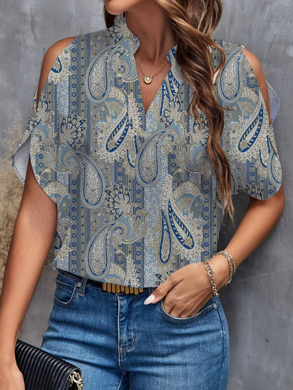 Losse Top – Off-the-Shoulder Ontwerp & Losse Pasvorm
