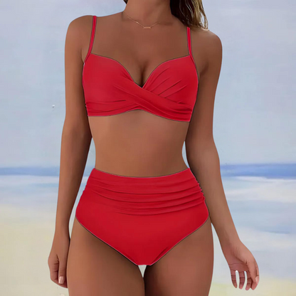 Luna - Elegante Bikini met Hoge Taille