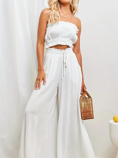 Damesbroek met hoge taille