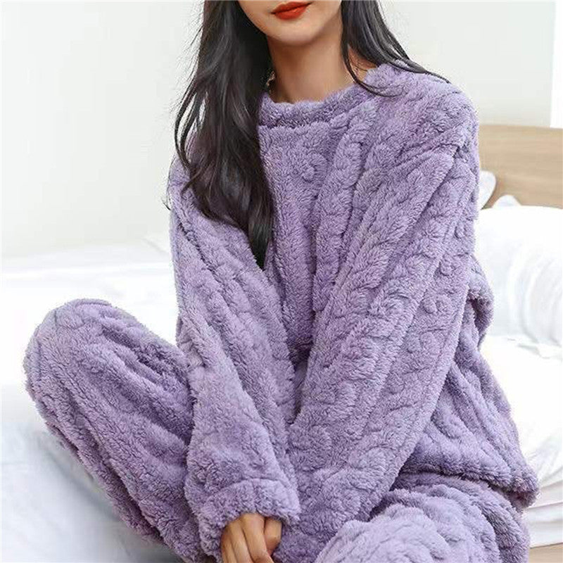 - Gezellige fleece pyjamaset