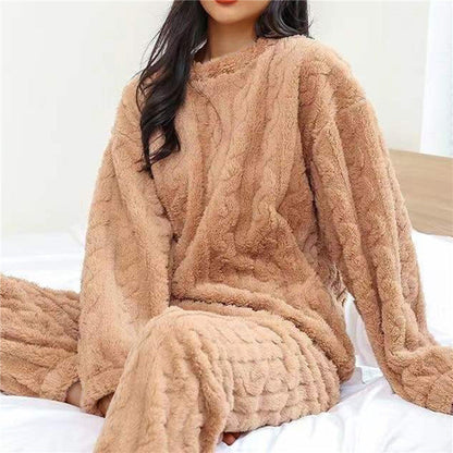 - Gezellige fleece pyjamaset