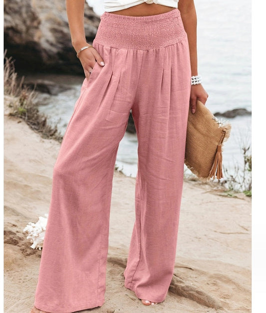 Autumn - Katoenen Broek met Hoge Taille