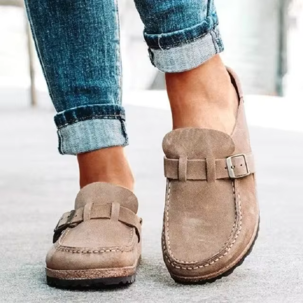 Mirella - Casual Half Drift Rond Hoofd Slippers