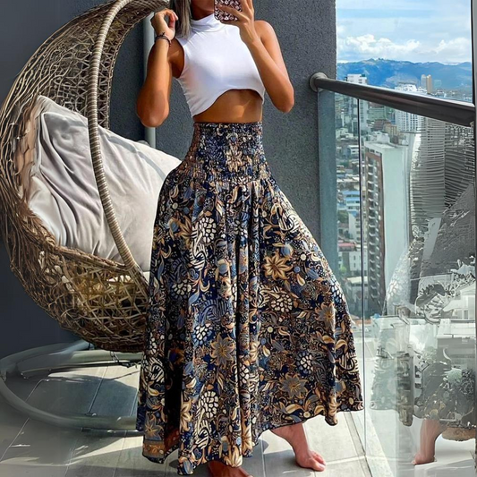 Azura - Lange Elegante Bohemian Rok