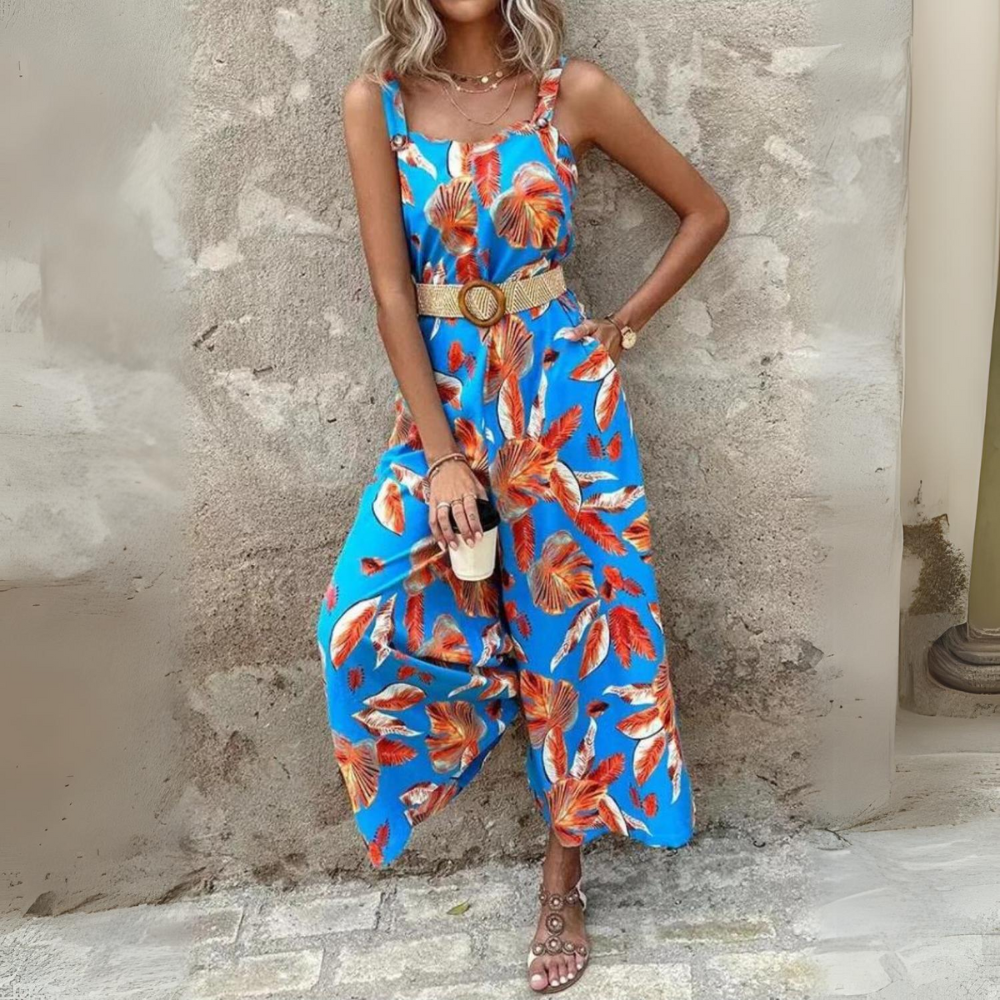 Pien - Elegante Bloemen Jumpsuit