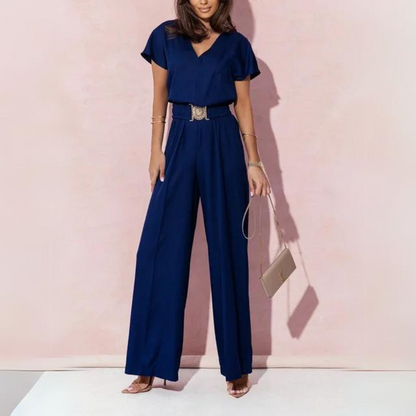 Prisca - Elegante Zomer Jumpsuit met Riem