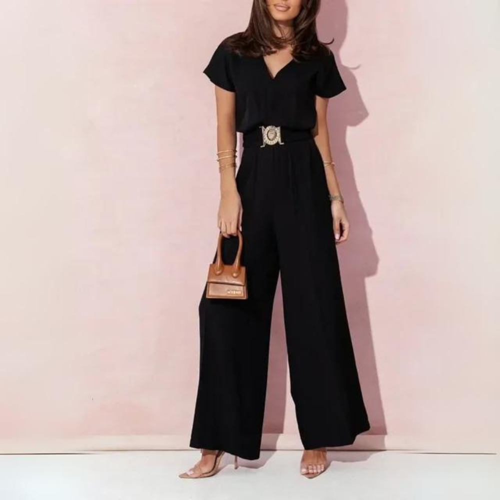 Prisca - Elegante Zomer Jumpsuit met Riem