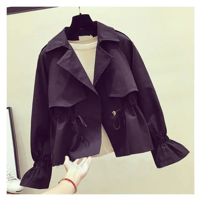 Rosie elegante trendy trenchcoat