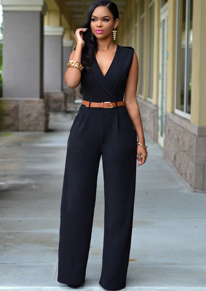 Livia - Elegante jumpsuit met V-hals