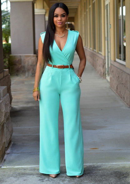 Livia - Elegante jumpsuit met V-hals