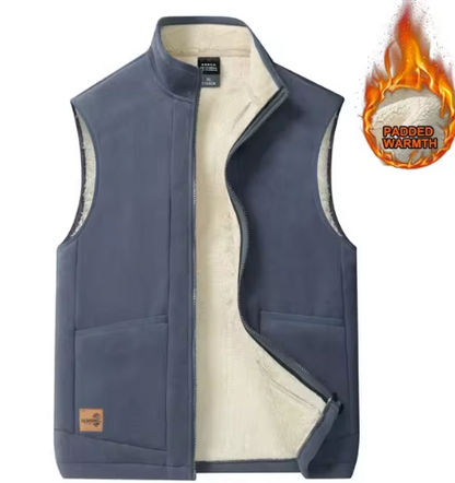 Warm gevoerd wintervest voor heren