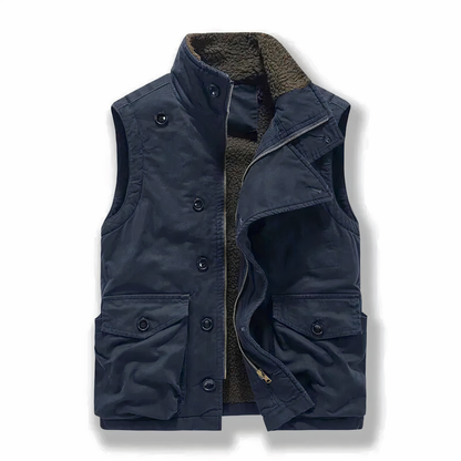 NICHOLAS - Linde militair fleece vest