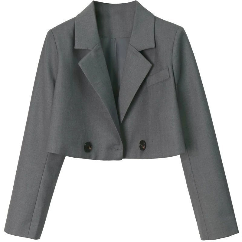 Yllana - Moderne en stijlvolle cropped blazer