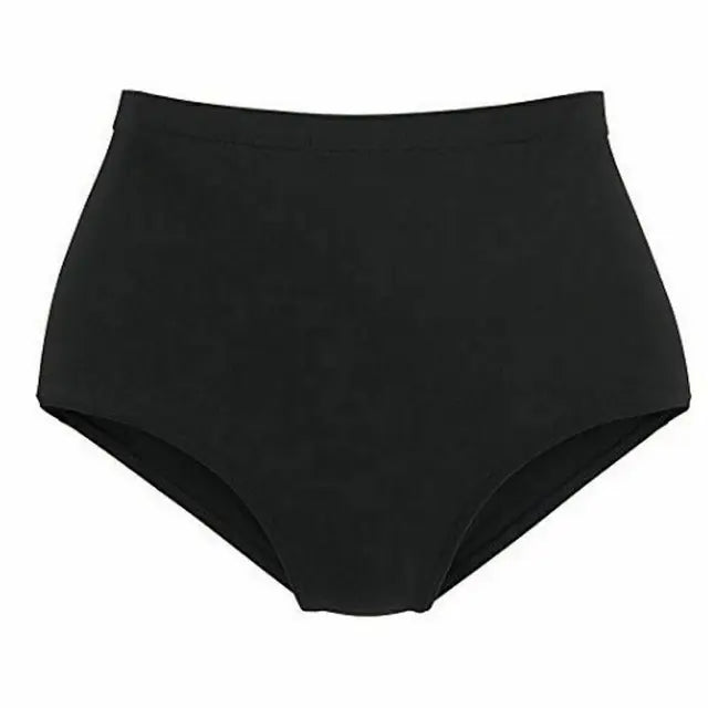 Finja - Zomer Hoog Getailleerd Dames Bikinibroekje Bloemenbadpak