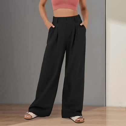 Casual slim fit broek voor dames