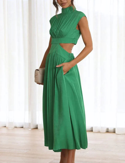 Nikki Elegante jurk met zakken