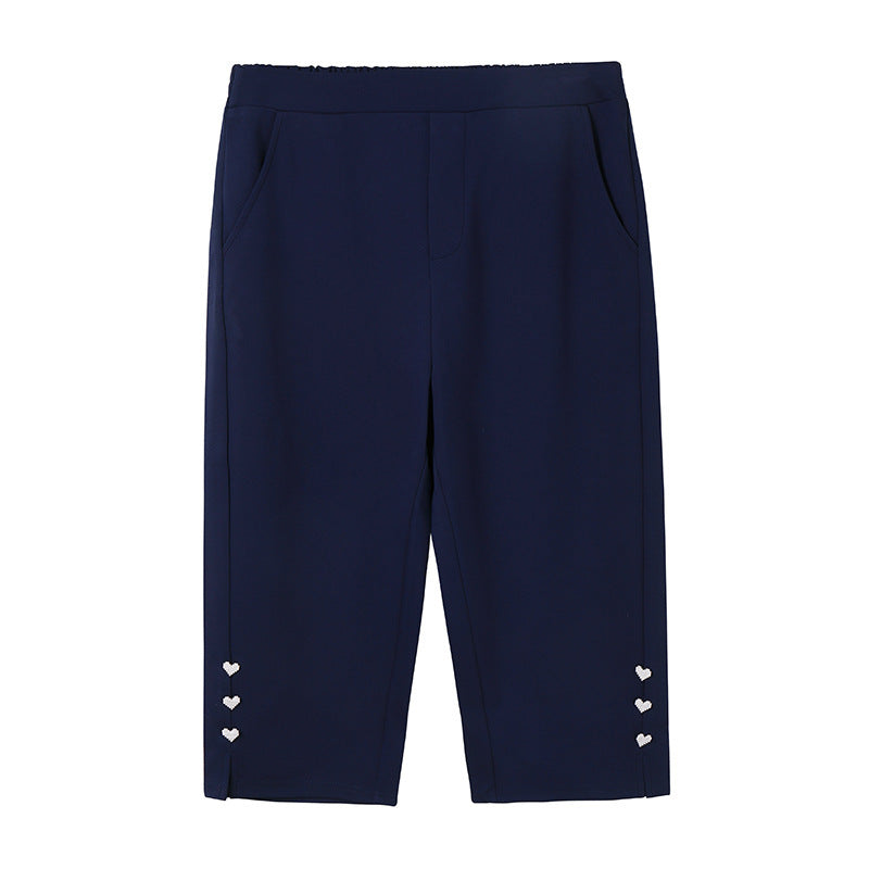 Damesbroek met slip-on pasvorm